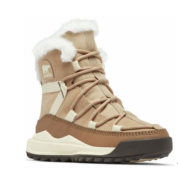 Sorel Shoes - Sorel Womens Ona RMX Glacy Boots Size 8.5 Chukka Waterproof Insulated Tan NEW